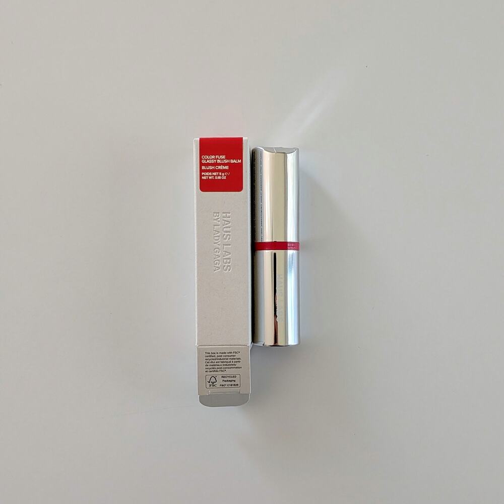 Haus Labs Color Fuse Glassy Blush Balm Glassy Rosette 1.18 oz (full size) - Picture 2 of 3